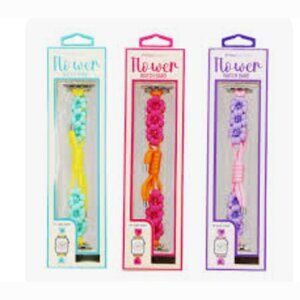 BUNDLE 10 FOR 10 THREE FLOWER WATCH BAND FOR APPLE WATCH
